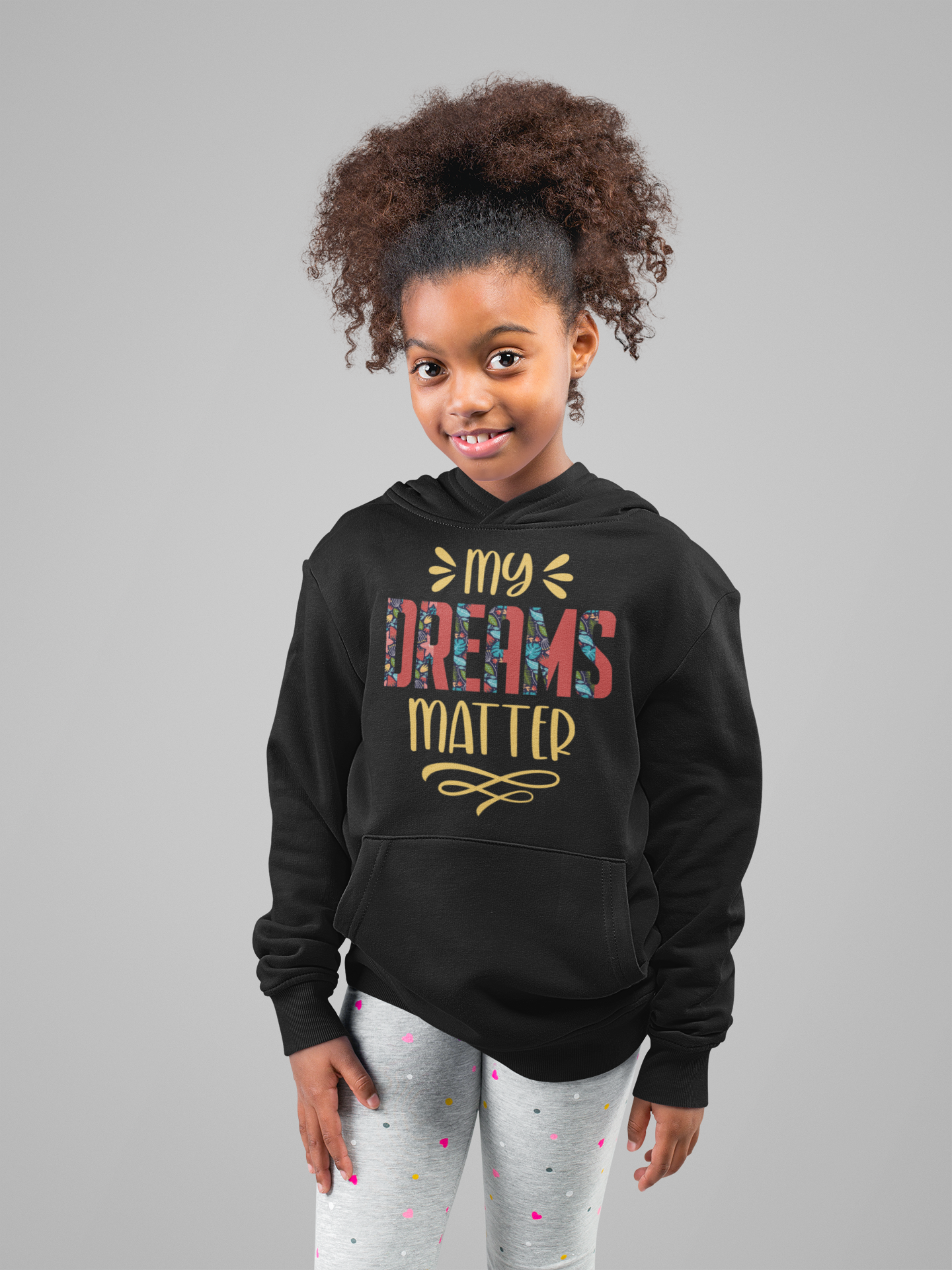 Youth My Dreams Matter Hoodie,  Ultra-Soft & Empowering for Future Leaders, Speak Your Truth,