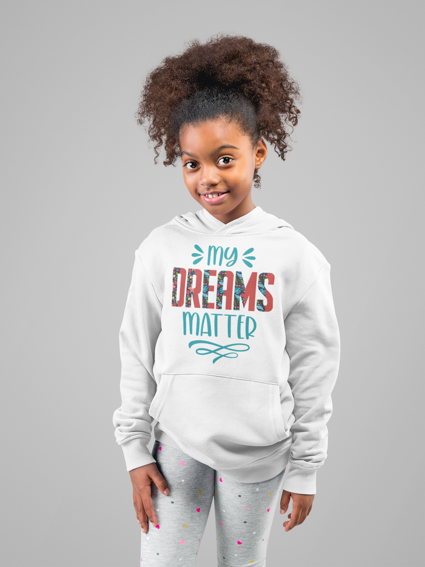 Youth My Dreams Matter Hoodie,  Ultra-Soft & Empowering for Future Leaders, Speak Your Truth,