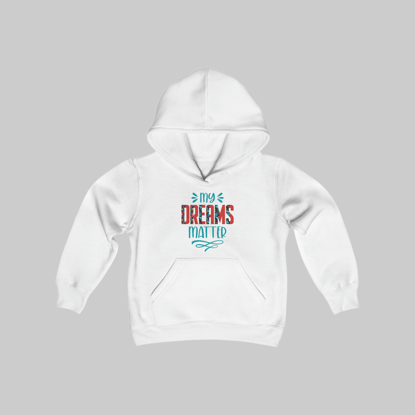 Youth My Dreams Matter Hoodie,  Ultra-Soft & Empowering for Future Leaders, Speak Your Truth,